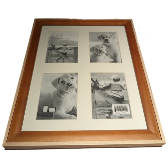 Furio Quad-Opening 8" x 10" Solid Wood Photo Frame - Picture 3 of 8